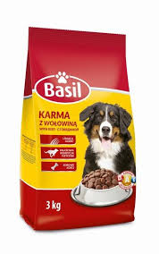 KARMA PIES BASIL SUCHA 3KG WOŁOWINA.