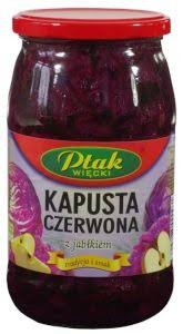 SALATKA  PTAK KAPUSTA CZERWONA 750g/8