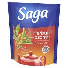 HERBATA SAGA CZARNA  20T*1,4G/20 EXP UNILEVER
