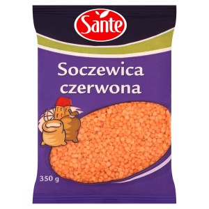 SOCZEWICA CZERW SANTE 350G/12