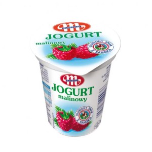 JOGURT OWOCOWY 400G/12 MALINA