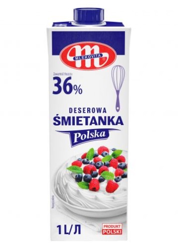 SMIETANA UHT MLEKOVITA 1L/12 36%/12 [2021-02-23 09:05:51]