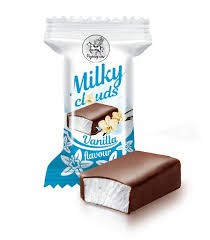 CUKIERKI ABK MLECZNA CHMURKA WANILIA 1KG