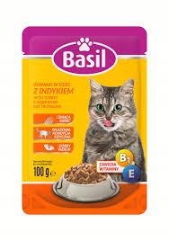 KARMA KOT BASIL SASZETKA INDYK 100G/12
