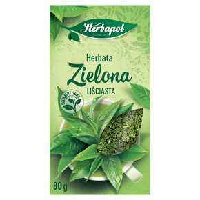 HERBATA HERBAPOL.ZIELONA  LISC 80G/12.