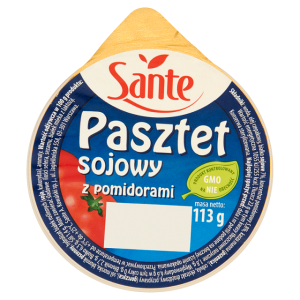 PASZTET SANTE SOJOWY POMID.113G/6