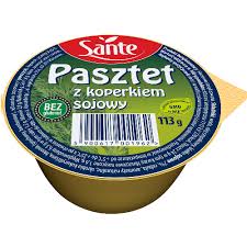 PASZTET SANTE SOJOWY Z KOPERKIEM 113G/6