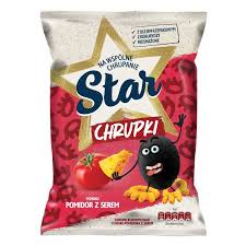 CHIPSY STAR CHRUPKI 125G/14 POMIDOR-SER.