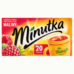 HERBATA MINUTKA EXP 20*1,4G/12 MALINA  MOKATE