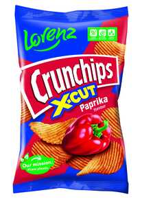 CHIPSY CRUNCHIPS X-CUT PAPRYKA 130g/12 LBS