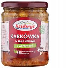 SZUBRYT KARKOWKA Z WARZYWAMI 430G/6 [2026-02-16 09:19:05]