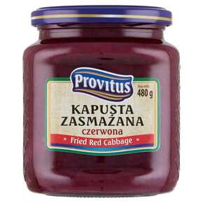 KAPUSTA CZERWONA ZASMAŻANA PROVITUS 480g/6.