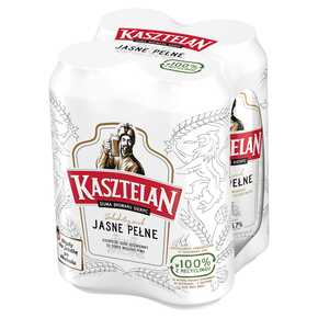 PIWO pusz KASZTELAN JASNE PEŁNE 500ml  DRS.