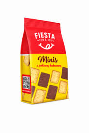 CIASTKO FIESTA MINIS Z POLEWĄ KAKAO 100G/12