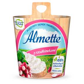 SEREK ALMETTE Z RZODKIEWKAMI 150G/24