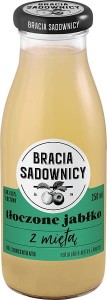 SOK BRACIA SADOW.250ML/8 szkło JAB-MIĘTA