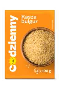 KASZA BULGUR CODZIENNY 4*100g/12.