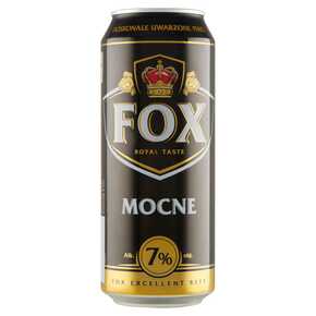 PIWO pusz FOX MOCNE 7% 500ml/24  DRS
