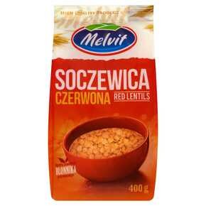SOCZEWICA CZERWONA MELVIT 400G/12