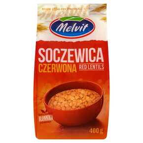 SOCZEWICA CZERWONA MELVIT 400G/12 [2026-03-12 05:27:08]