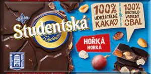 CZEKOLADA STUDENTSKA 170G/16 GORZKA
