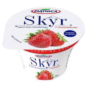 JOGURT PIATNICA SKYR 150G/12 TRUSKAWKA