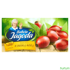 HERBATA  BABCIA J. DZIKA RÓŻA 20T*2G/40G/6