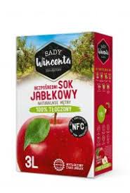 SOK  SADY WINCENTA 3L JABŁKO TŁOCZ.100%