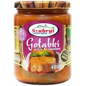 SZUBRYT GOŁĄBKI W SOSIE POMIDOROWYM 480G/6