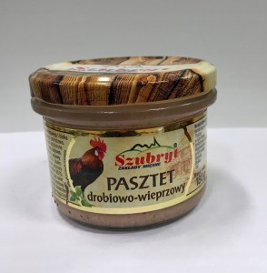 SZUBRYT PASZTET DROBIOWO-WIEPRZ 180G/6