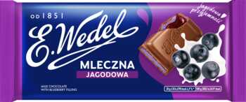 WEDEL CZEKOL.MLECZ Z NADZ JAGODOWYM 100g/20. [2026-03-30 05:35:17]