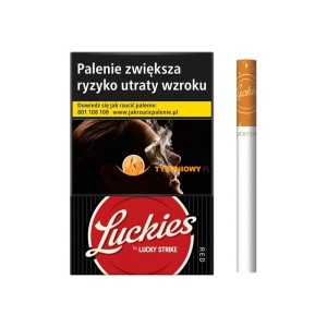PAPIEROSY LUCKIES RED KS 21,99