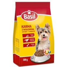 KARMA PIES BASIL SUCHA WOŁOWINA 500G/16.