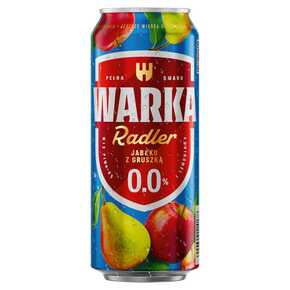 ZYW-PIWO pusz WARKA 0% JAB-GRUSZ 500ML DRS