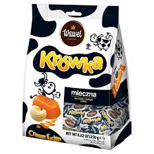 CUKIERKI WAWEL KRÓWKA MLECZNA 250G/12
