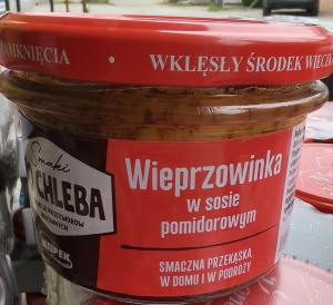 KONS.MIESPEK.WIEPRZOW W SOS POMIDOROWYM 160G/9