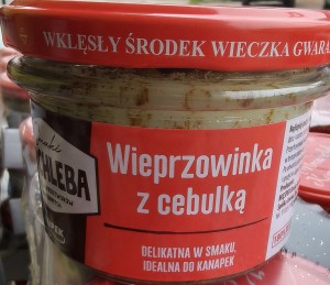 KONS.MIESPEK.WIEPRZOWINKA Z CEBULKĄ 160G/9