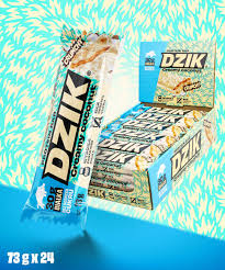DZIK BATON PROTEIN CREAMY COCONUT 73g/24