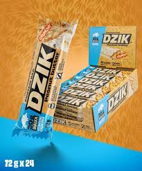 DZIK BATON PROTEIN WHITE PEANUT BUTTER 72g/24