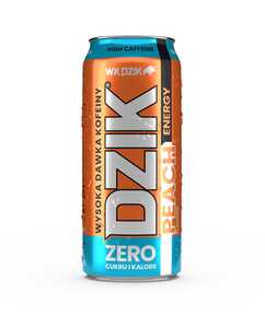 DZIK ENERGY 500ml/24 PEACH ZERO KALORII WK [2026-04-17 05:54:32]