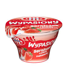 SERNICZEK WYPASIONY TRUSKAWKA 150 G MLEKOVITA