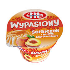 SERNICZEK WYPASIONY BRZOSKWINIA 150 G MLEKOVITA