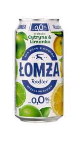 PIWO pusz LOMZA 0% CYTRY - LIMONKA  400/ML/24