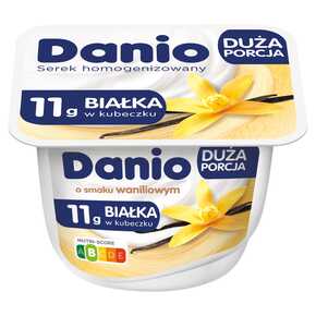 DANON SEREK DANIO XXL WANILIA 200G/16 DANONE