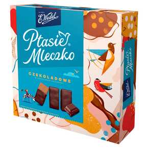 WEDEL PTASIE MLECZKO CZEKOLADOWE 340G/18