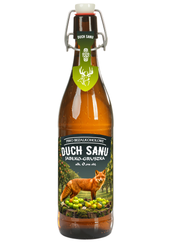 DUCH SANU JABŁ-GRUSZKA ZERO 500ML/15 Nowość [2026-05-14 03:22:45]