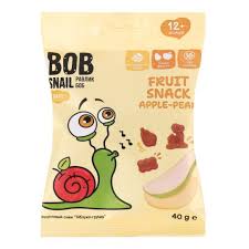 ZELKI BOB SNAIL Fruit Snack Jab-Gru b/c,b/g 40G/12