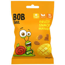 ZELKI BOB SNAIL Fruit Snack Mango b/c,b/g 40G/12.