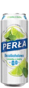 PERLA pusz LIMONKA MIETA ZERO 0% 500ML/24 DRS