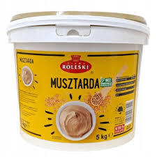 MUSZTARDA WIADRO ROLESKI  łagodna 5kg